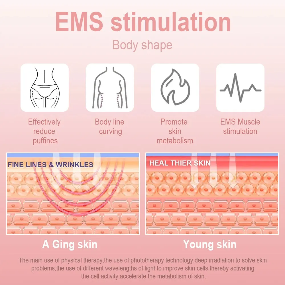 AOKO New Ultrasound Cavitation Body Slimming MachineMassage Body Shaping Fat Burner EMS Weight Loss Radio Facial Lifting Device