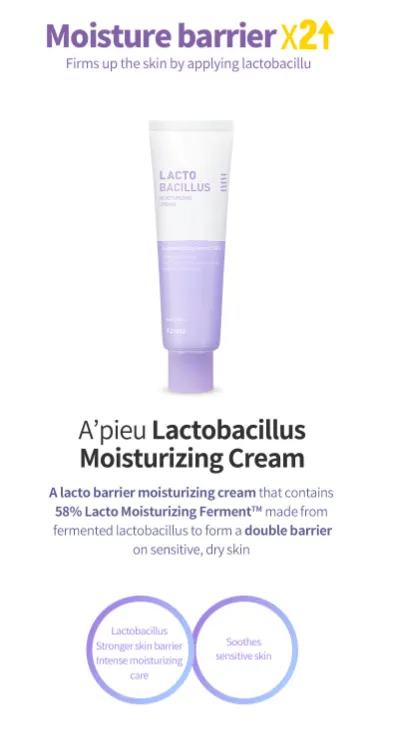 A'PIEU Lactobacillus Moisturizing Cream 50ml