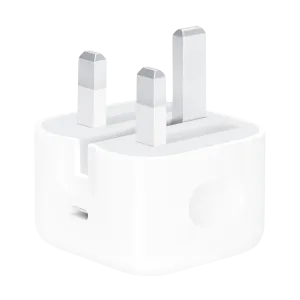 Apple 20W USB-C Power Adapter (3-Pin) with one year warranty