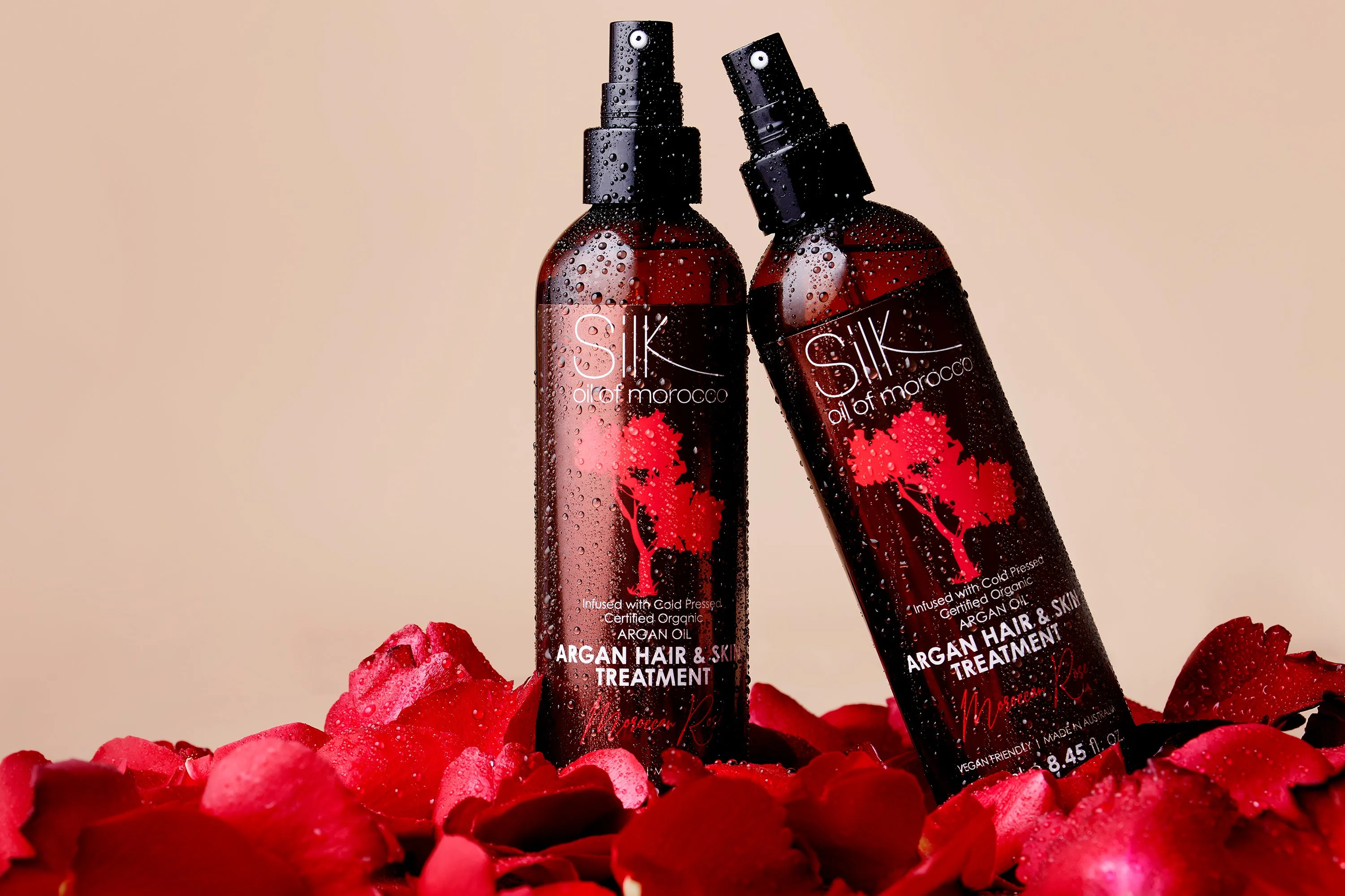 Argan Moroccan Rose Hair & Skin Treatment Serum Starter Pack