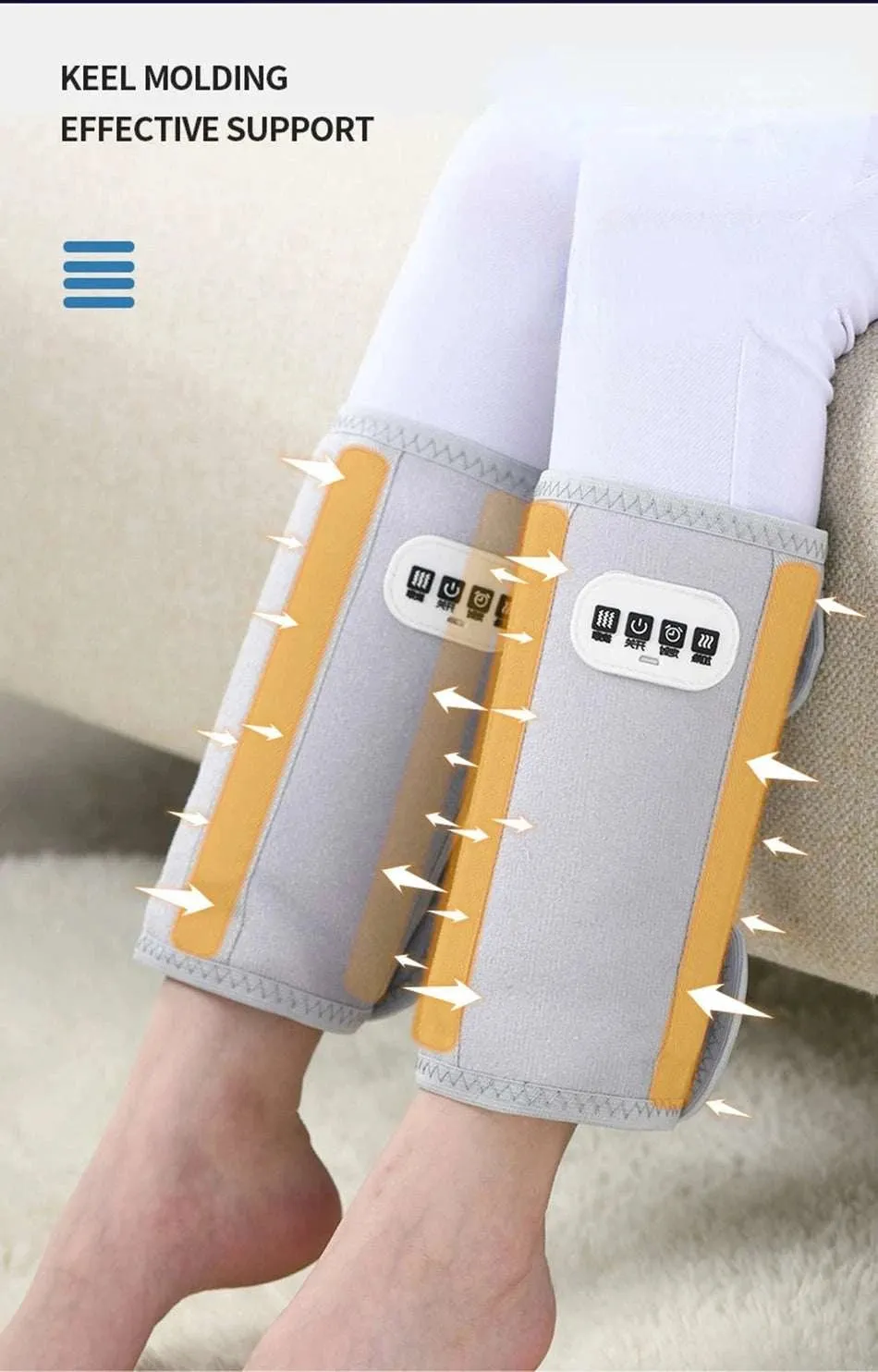 Arm Massager Air Compression Leg Massager Electric Heating Blood Circulation Waist Wrap Massage Device For Body Arm Calf Therapy