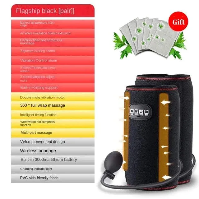 Arm Massager Air Compression Leg Massager Electric Heating Blood Circulation Waist Wrap Massage Device For Body Arm Calf Therapy