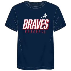 Atlanta Braves - MLB Cotton Crew Short Sleeve Component 024Q T-Shirt