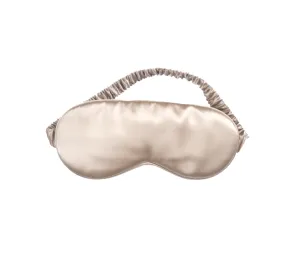 Aurelie Pure Silk Sleep Eye Mask | Champagne