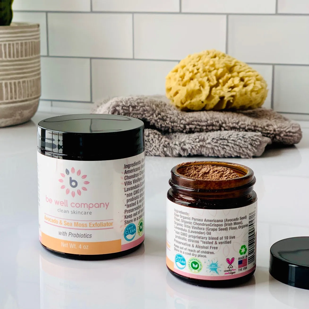 Avocado   Sea Moss Exfoliator