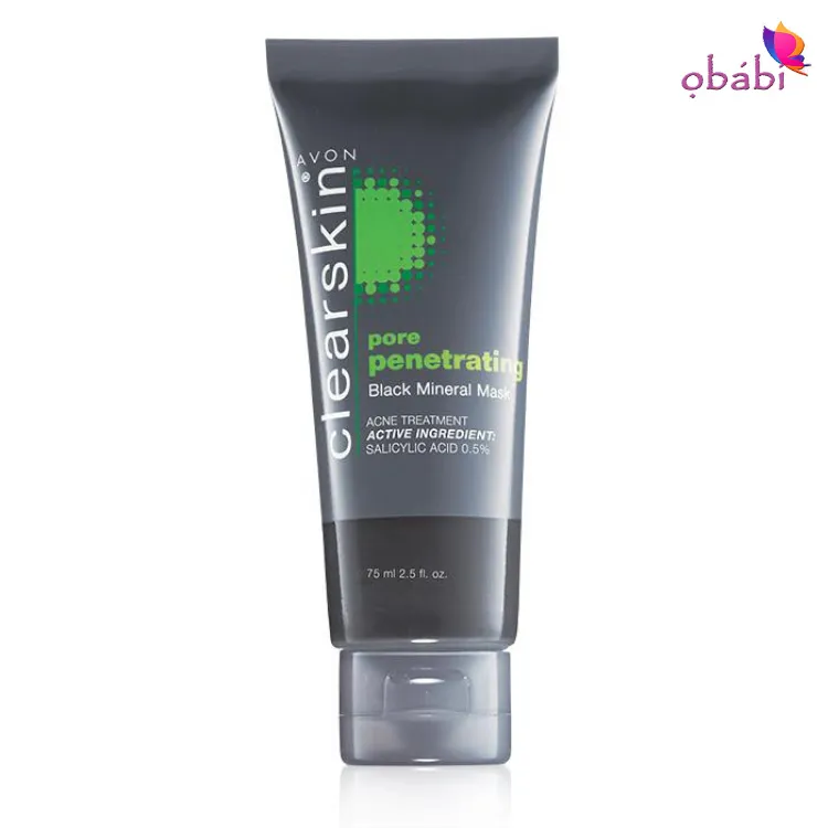 Avon Clearskin Pore Penetrating Black Mineral Mask