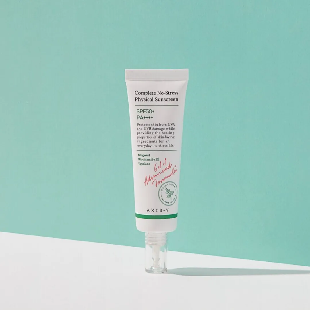 AXIS-Y Complete No-Stress Physical Sunscreen (50ml / 10ml)