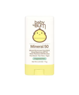 Baby Bum Mineral SPF 50 Sunscreen Face Stick