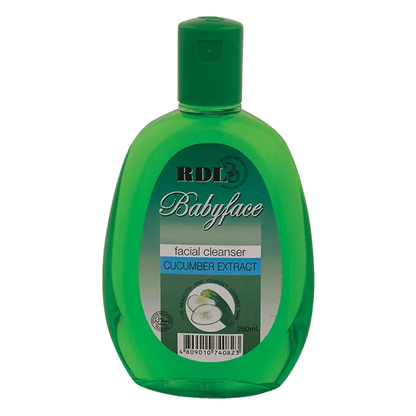 Babyface Facial Cleanser Cucumber Extract 250ml - RDL