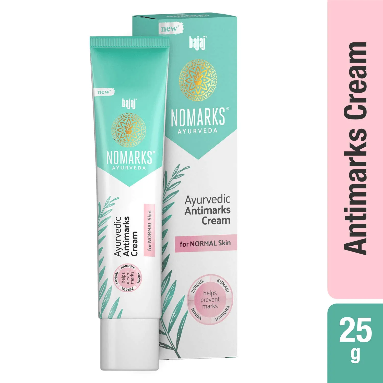 Bajaj Nomarks Ayurveda Cream for Normal Skin - 25g