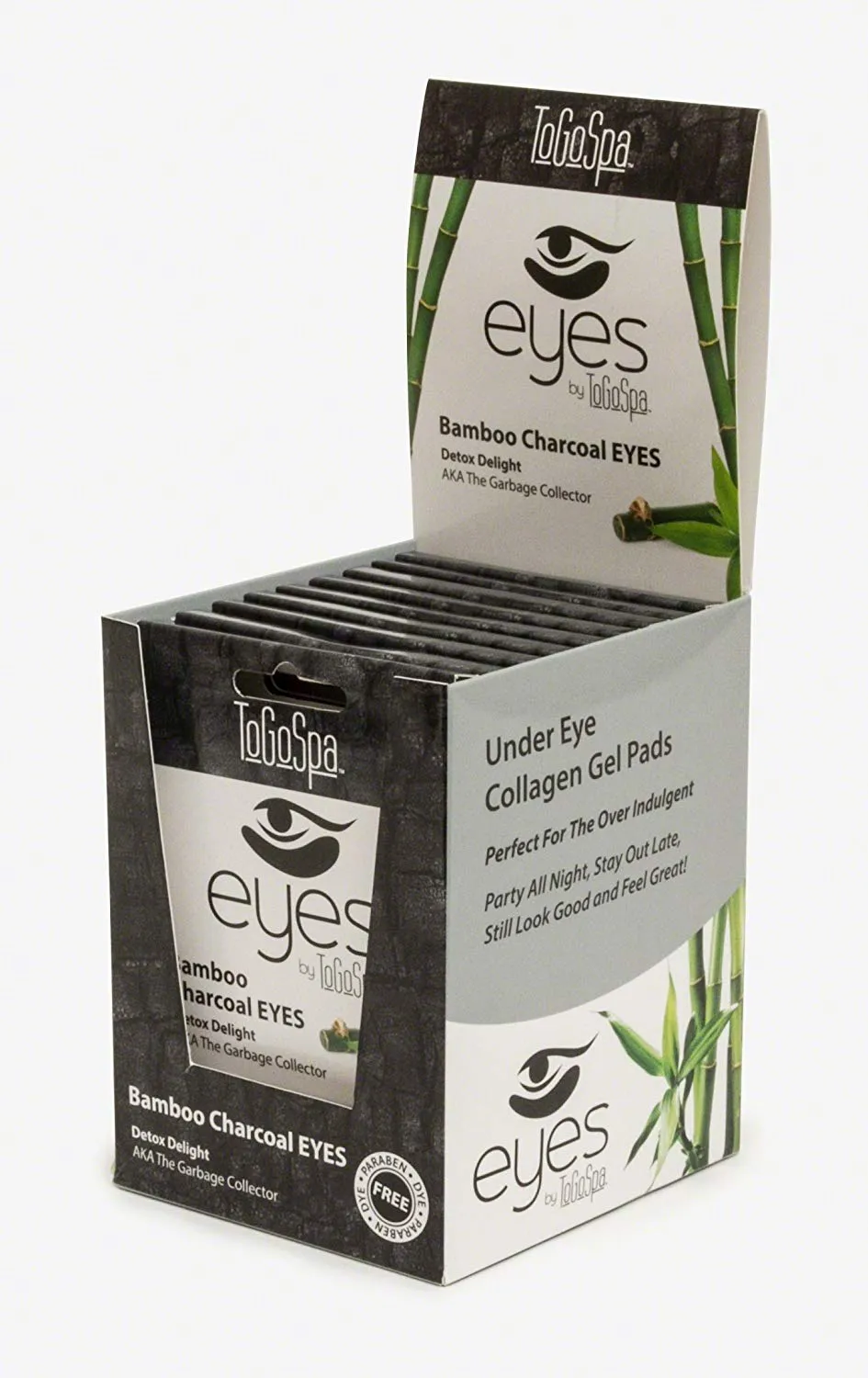 BAMBOO CHARCOAL EYES 10 PACKS - 30 MASKS