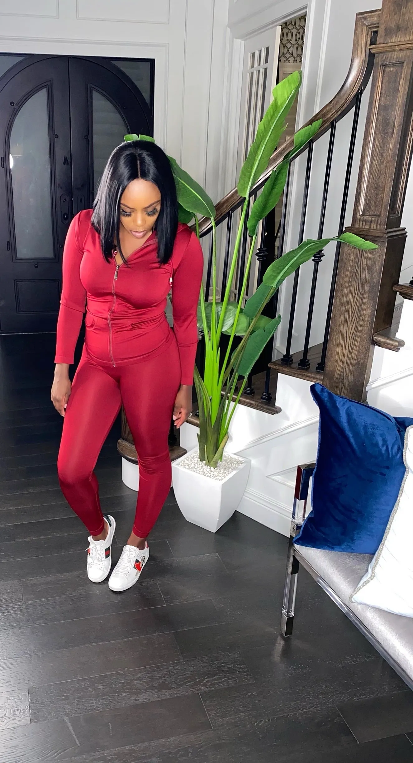 Barbie Chill Set (Burgundy)