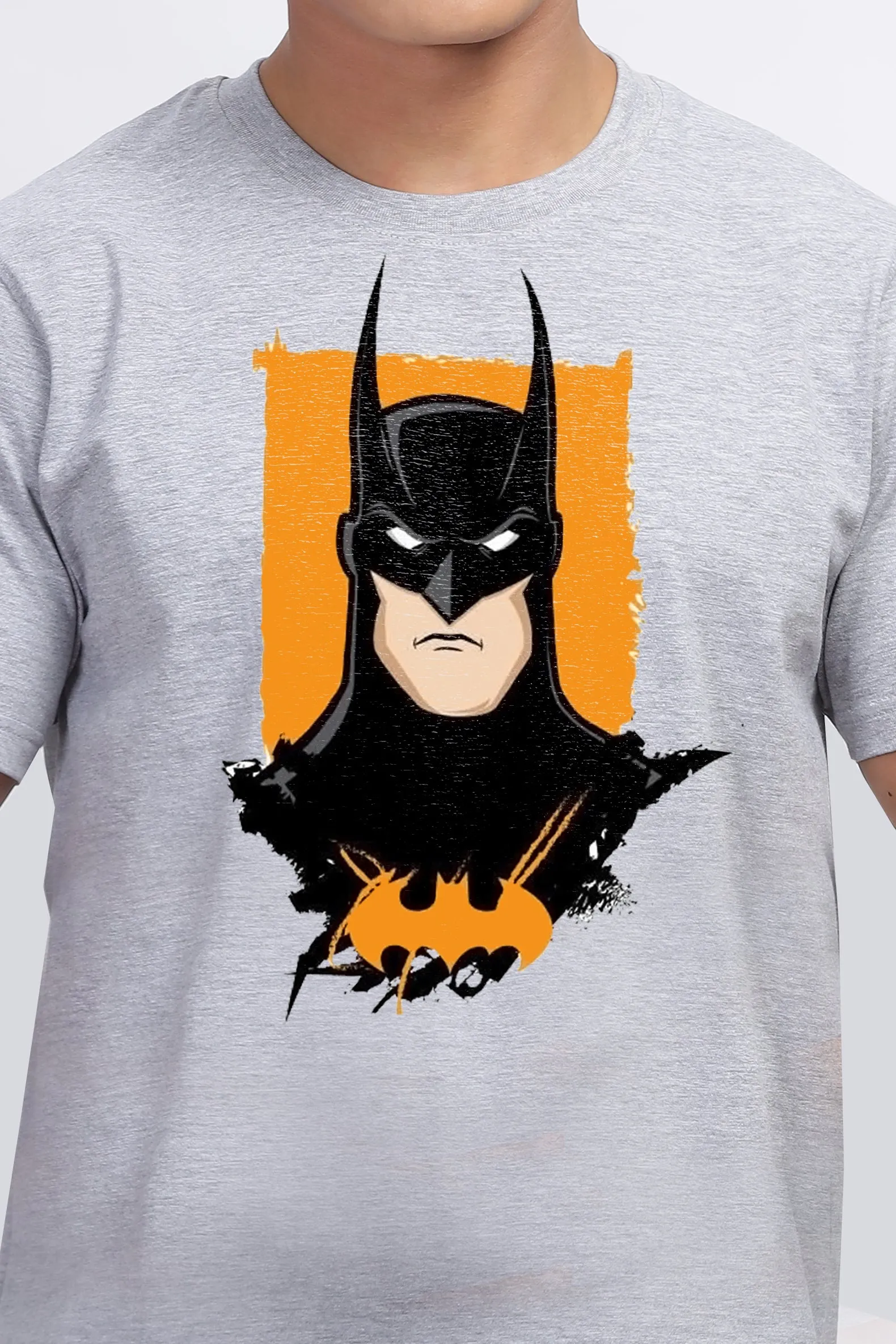 BATMAN GRAPHIC GREY T-SHIRT