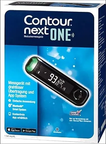 Bayer CONTOUR NEXT ONE Bluetooth Glucose Meter [1 pack]