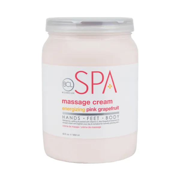 BCL Spa Massage Cream - Energizing Pink Grapefruit