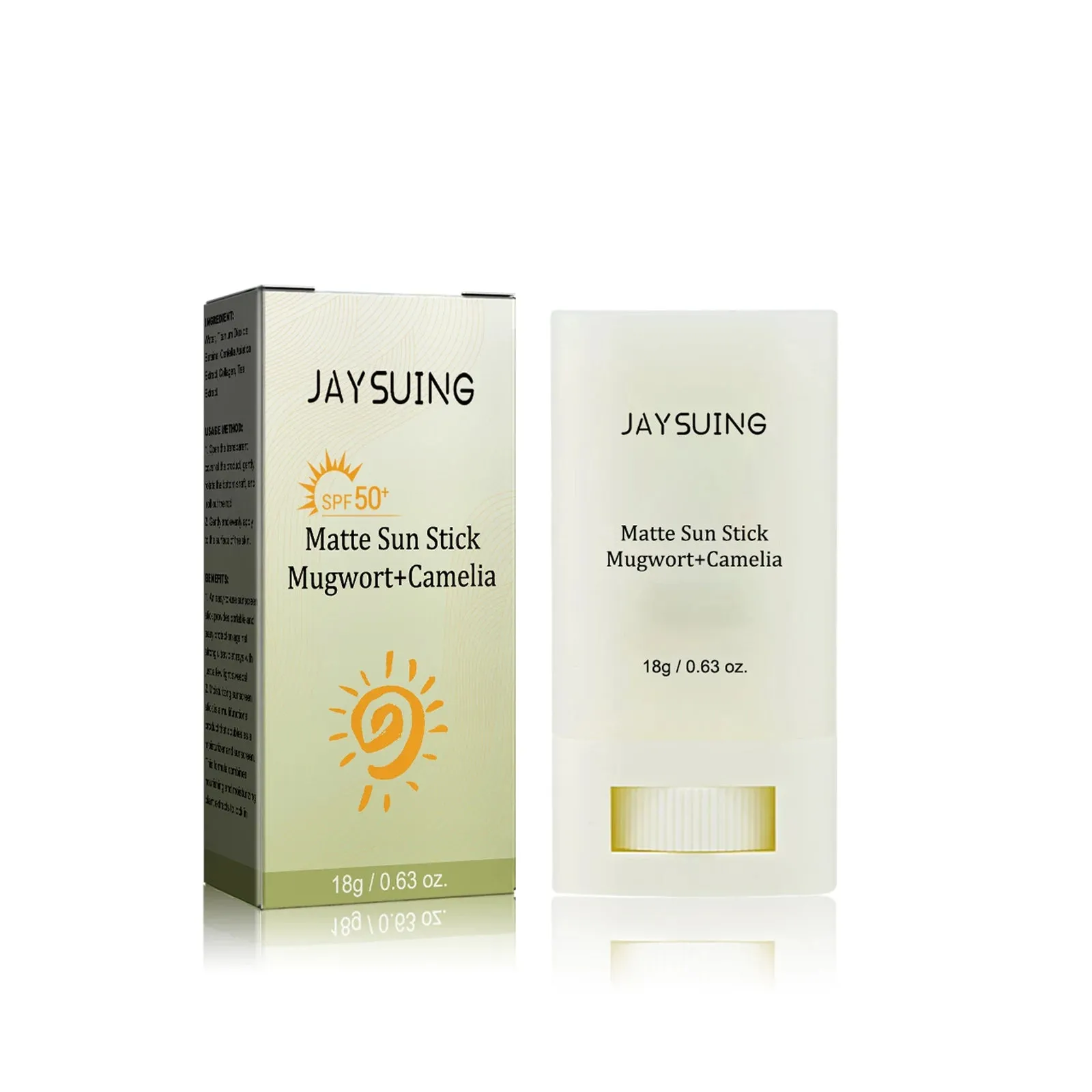 Beach Defense Matte Sun Stick SPF 50  - Hydrating, Anti-Frizz, Curl Defining