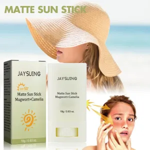 Beach Defense Matte Sun Stick SPF 50  - Hydrating, Anti-Frizz, Curl Defining