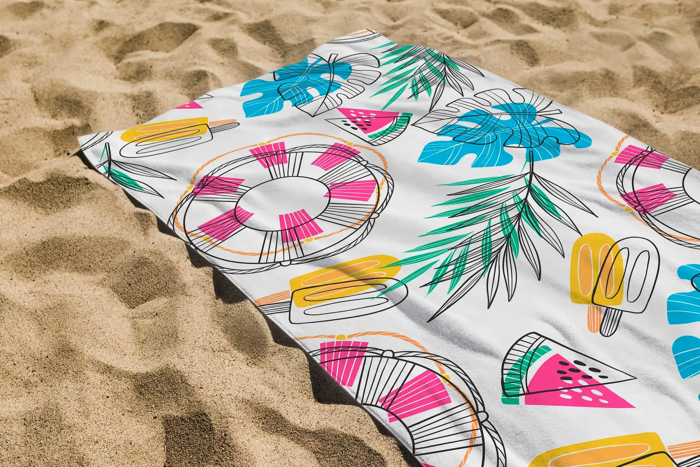 Beach Towel (140x70 cm) - New Size