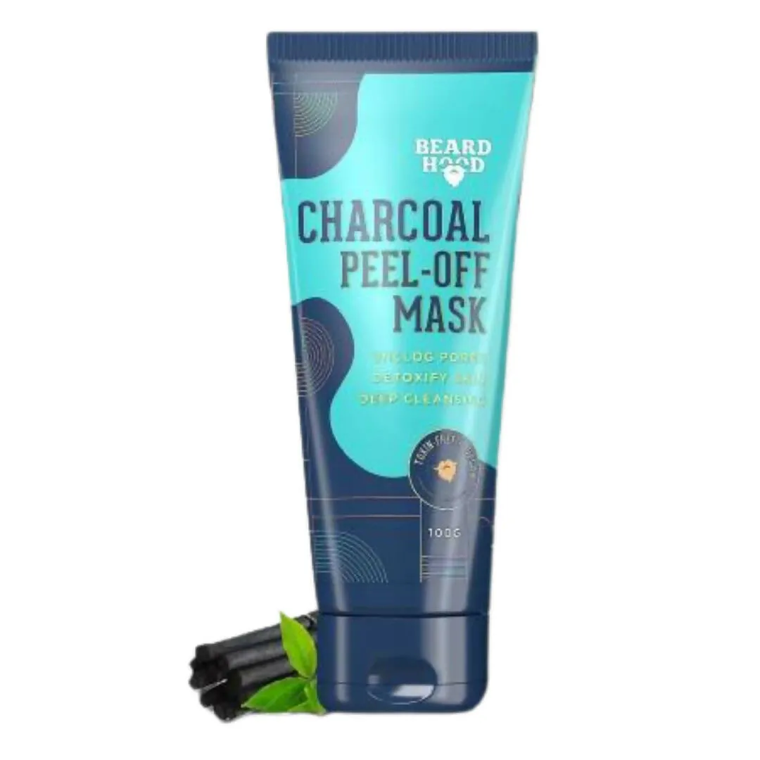 Beardhood Activated Charcoal Peel Off Mask