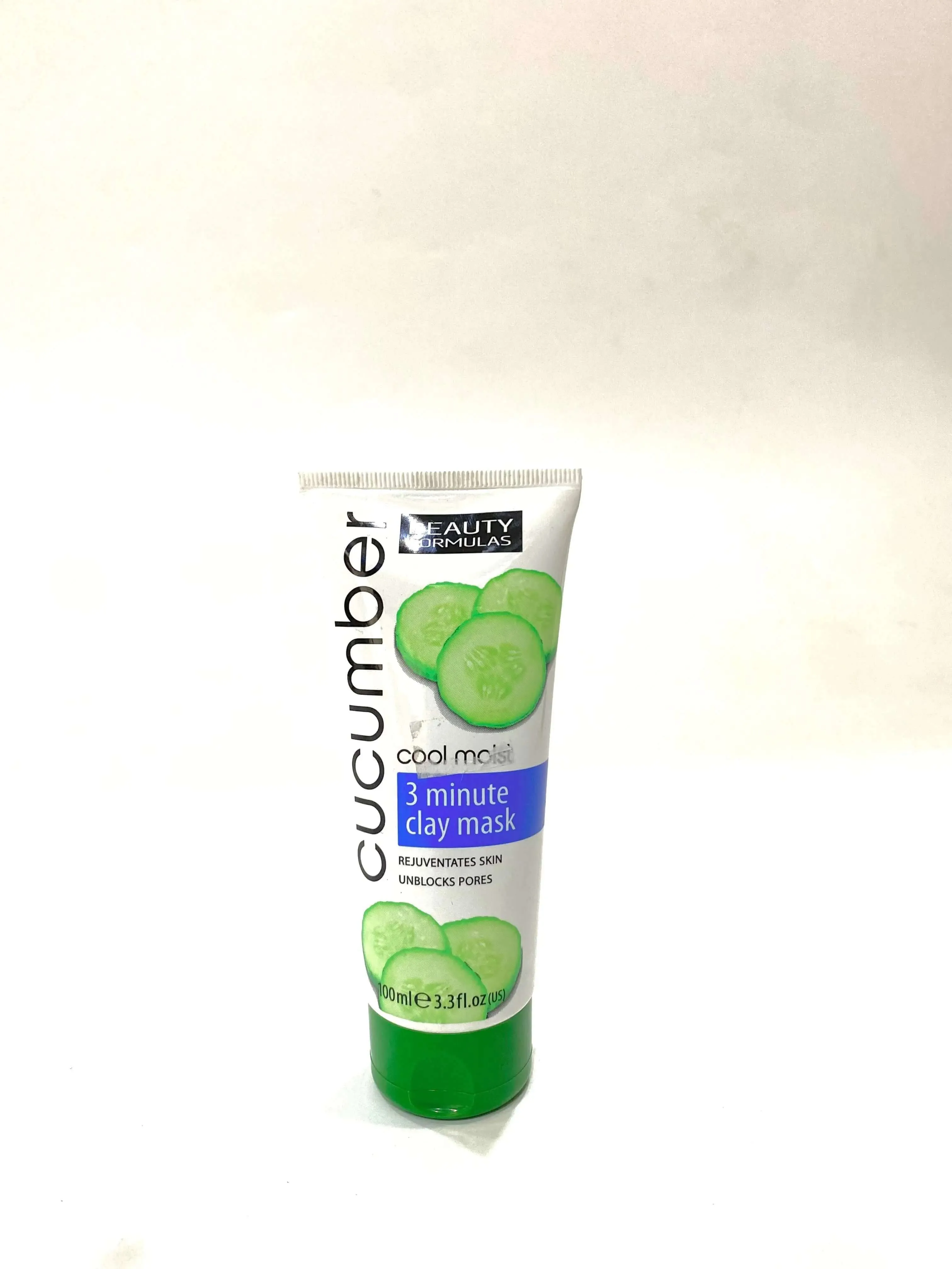 Beauty Formulas Cucumber Clay Moist 3 Minute Mask