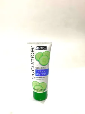 Beauty Formulas Cucumber Clay Moist 3 Minute Mask