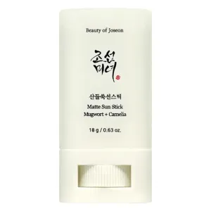 Beauty of Joseon Matte Sun Stick With Mugwort   Camelia Face & Body Sunscreen With SPF 50  & PA     18g