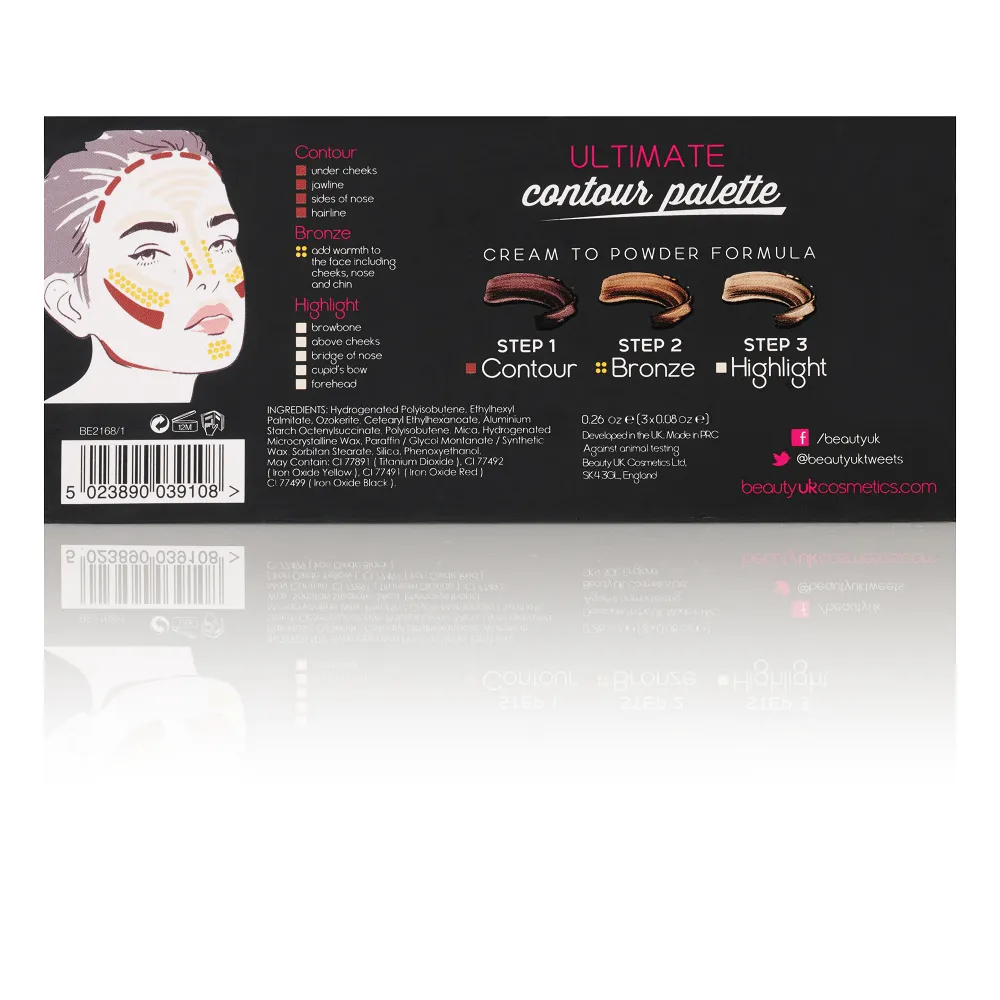 BeautyUK Ultimate Contour Palette