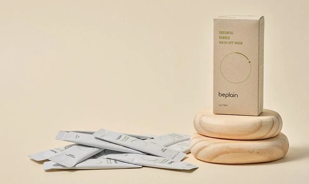 beplain Greenful Bubble Wash-off Mask 5g*12EA