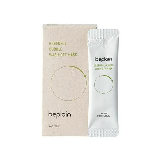 beplain Greenful Bubble Wash-off Mask 5g*12EA
