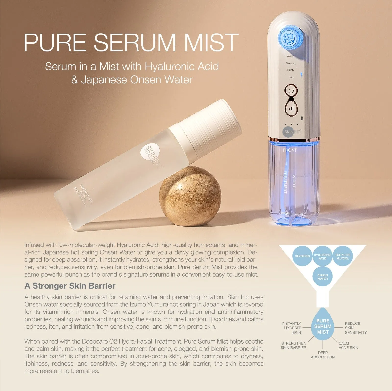 Berry Clear Skin Set | with Deepcare O2 Hydro-Facial Pore Refiner Device & Armour Serum