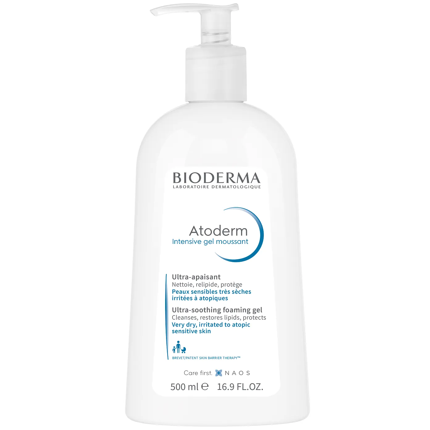 BIODERMA Atoderm Intensive Gel Moussant Ultra-Soothing Foaming Gel (500 ml)