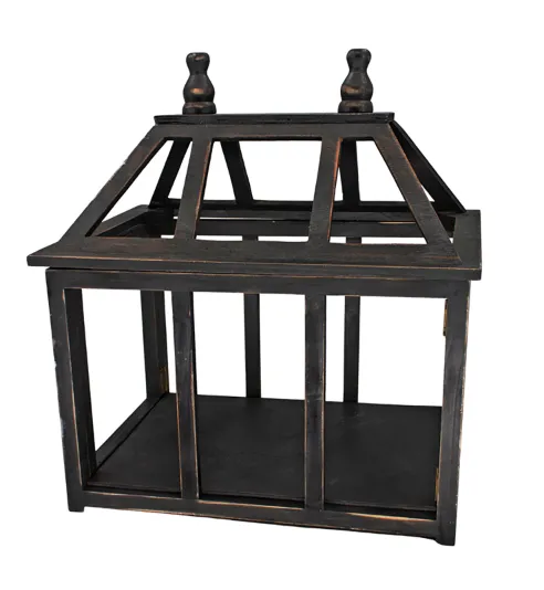 Black Large House Lantern
