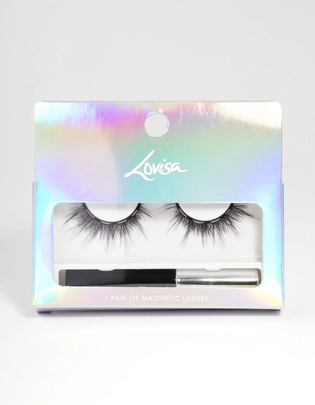 Black Spikey Magnetic Fake Eyelashes
