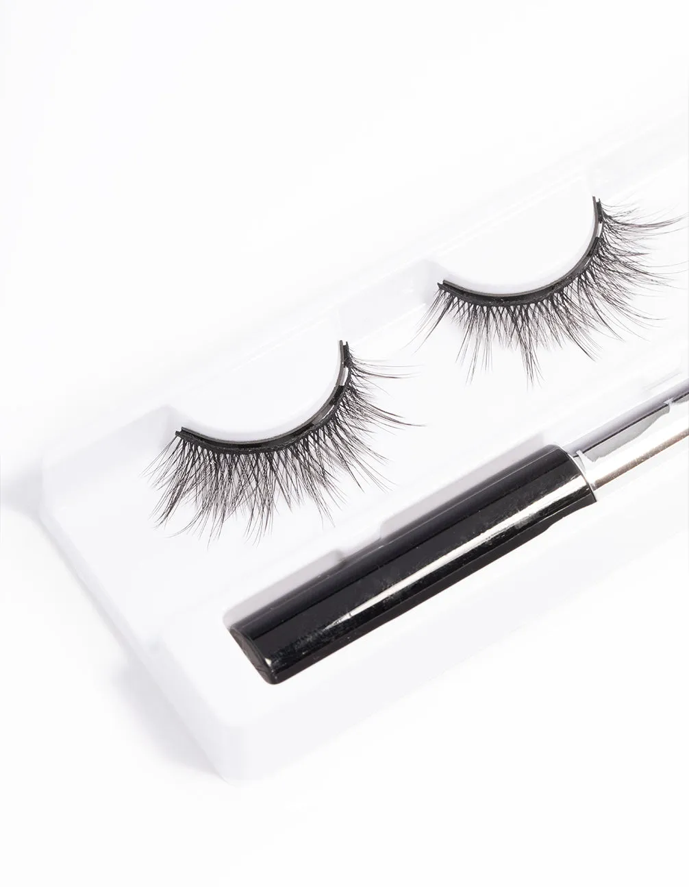 Black Spikey Magnetic Fake Eyelashes