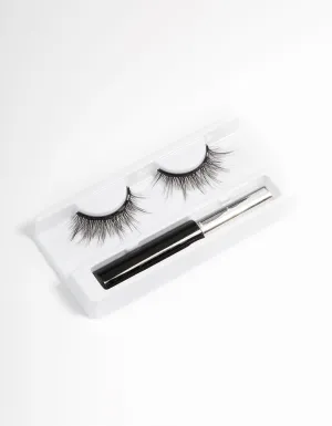 Black Spikey Magnetic Fake Eyelashes