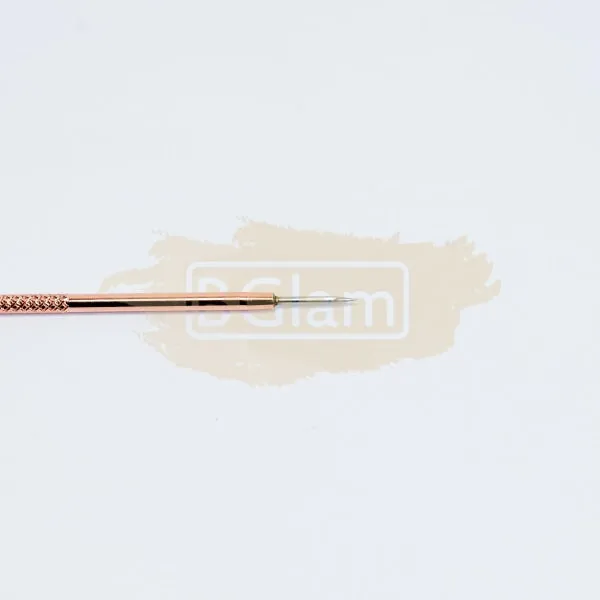 Blackhead Remover/Pimple Comedone Extractor | Pointed Silver Tip/Squeezing Loop - Rose Gold