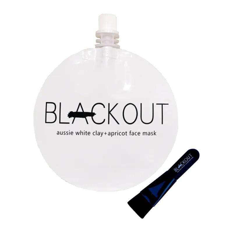 Blackout Aussie White Clay & Apricot Mask - 50g