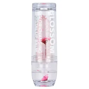 Blossom, Crystal, Color Changing Lip Balm, Pink, 3 g