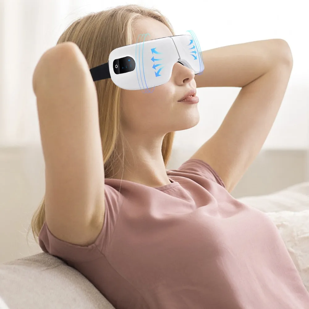 Bluetooth Heating Eye Massager Fatigue Relieve
