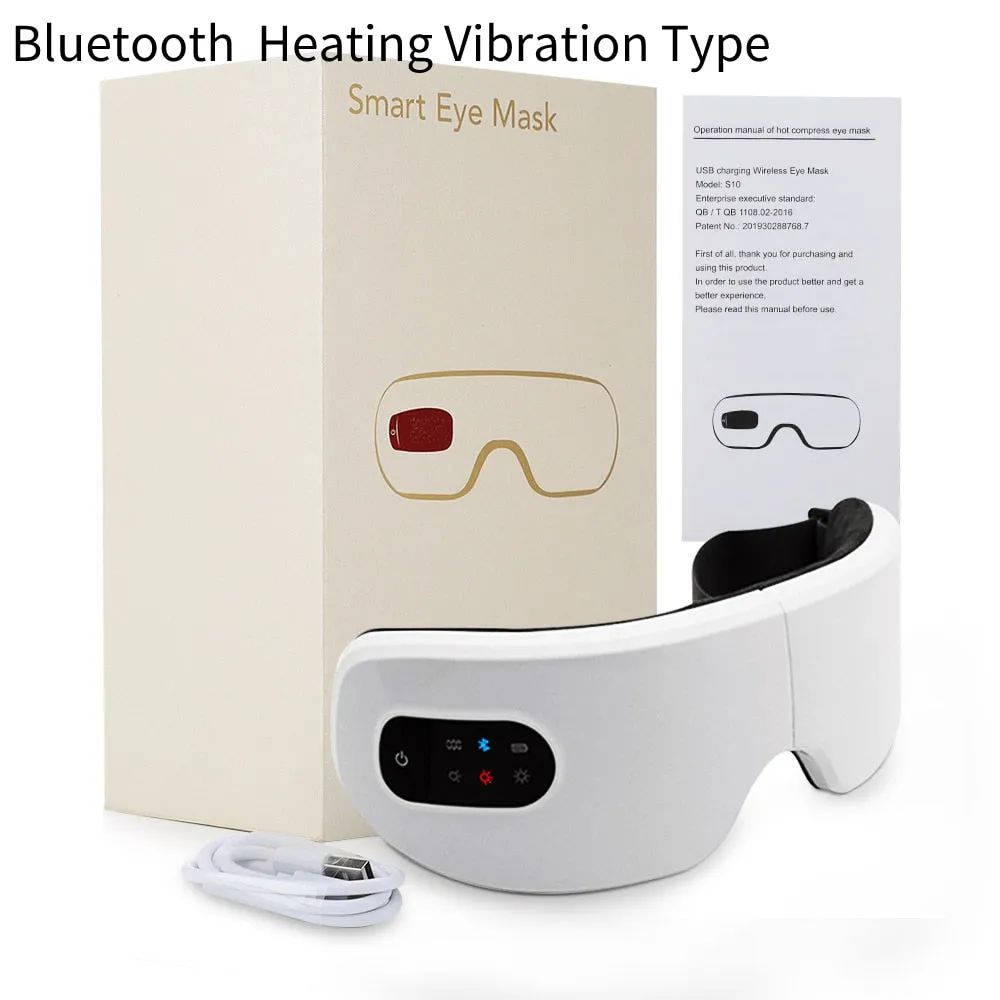 Bluetooth Heating Eye Massager Fatigue Relieve