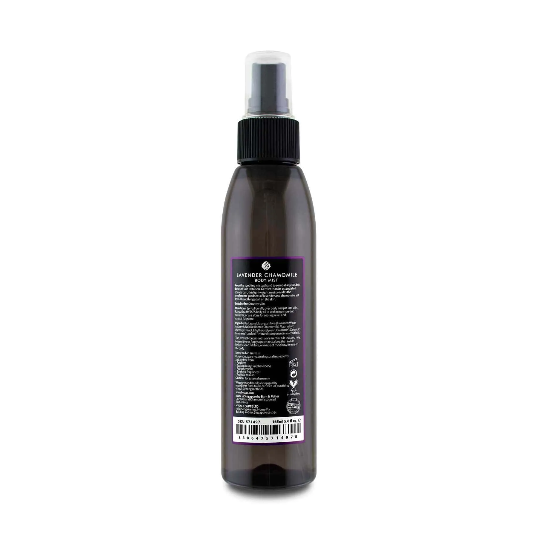 Body Mist Lavender Chamomile