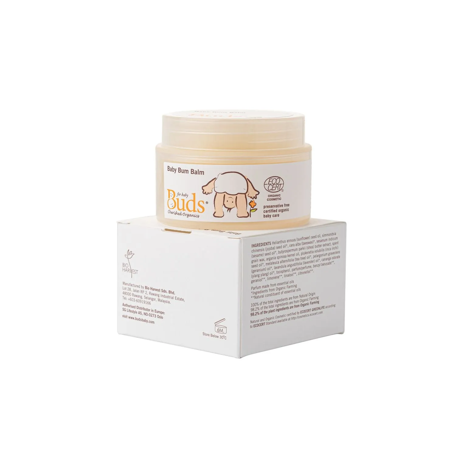 Buds Baby Bum Balm 50ml