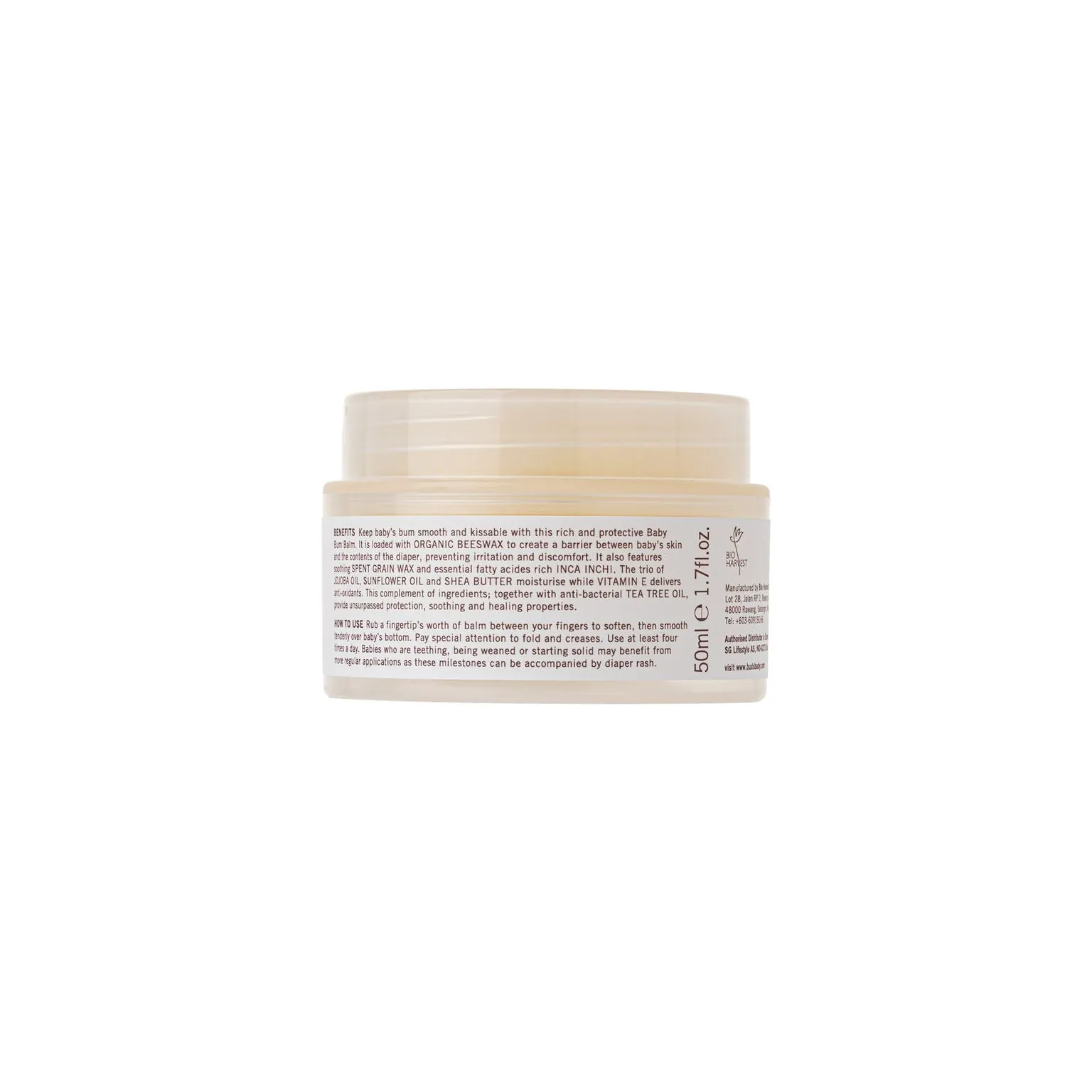 Buds Baby Bum Balm 50ml