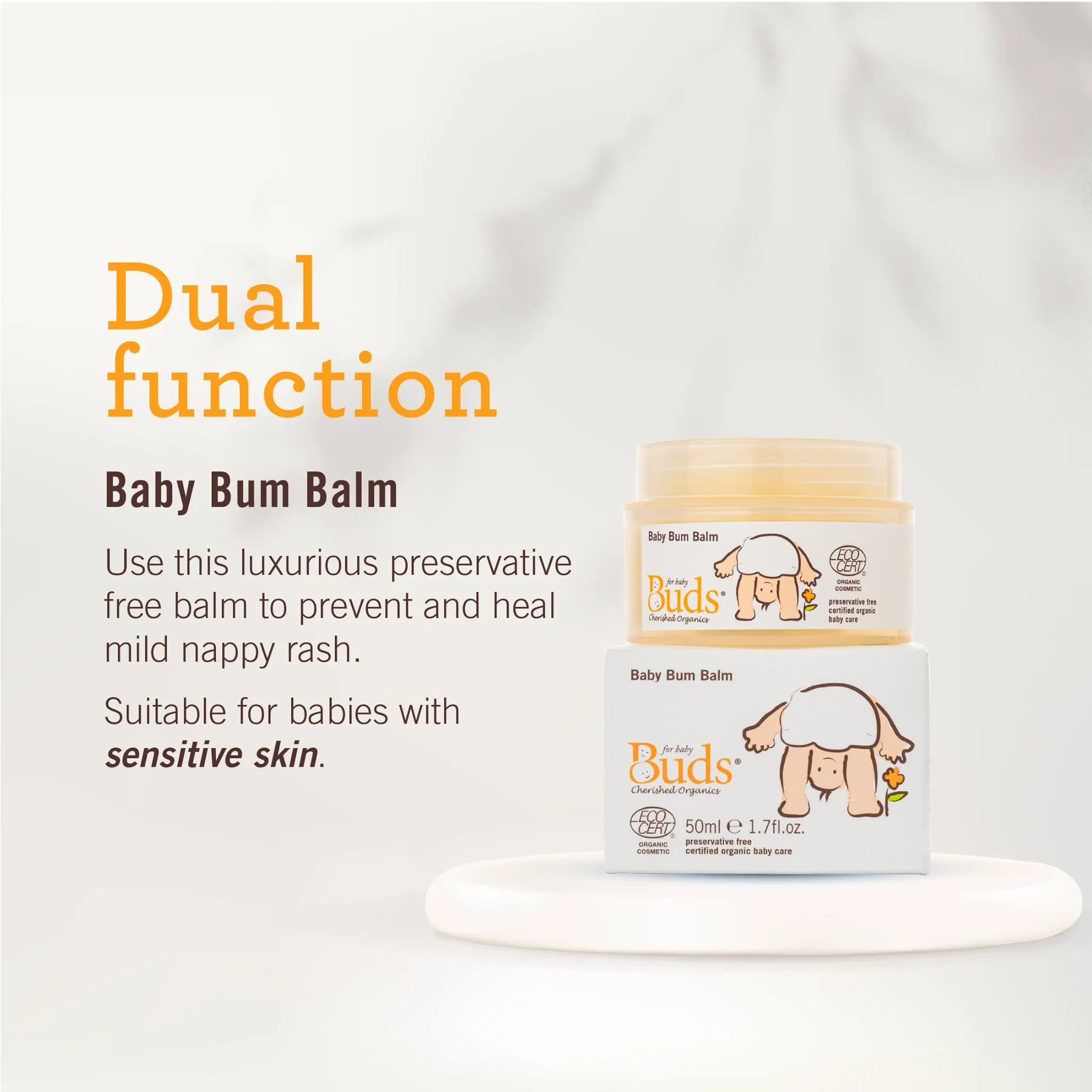 Buds Baby Bum Balm 50ml