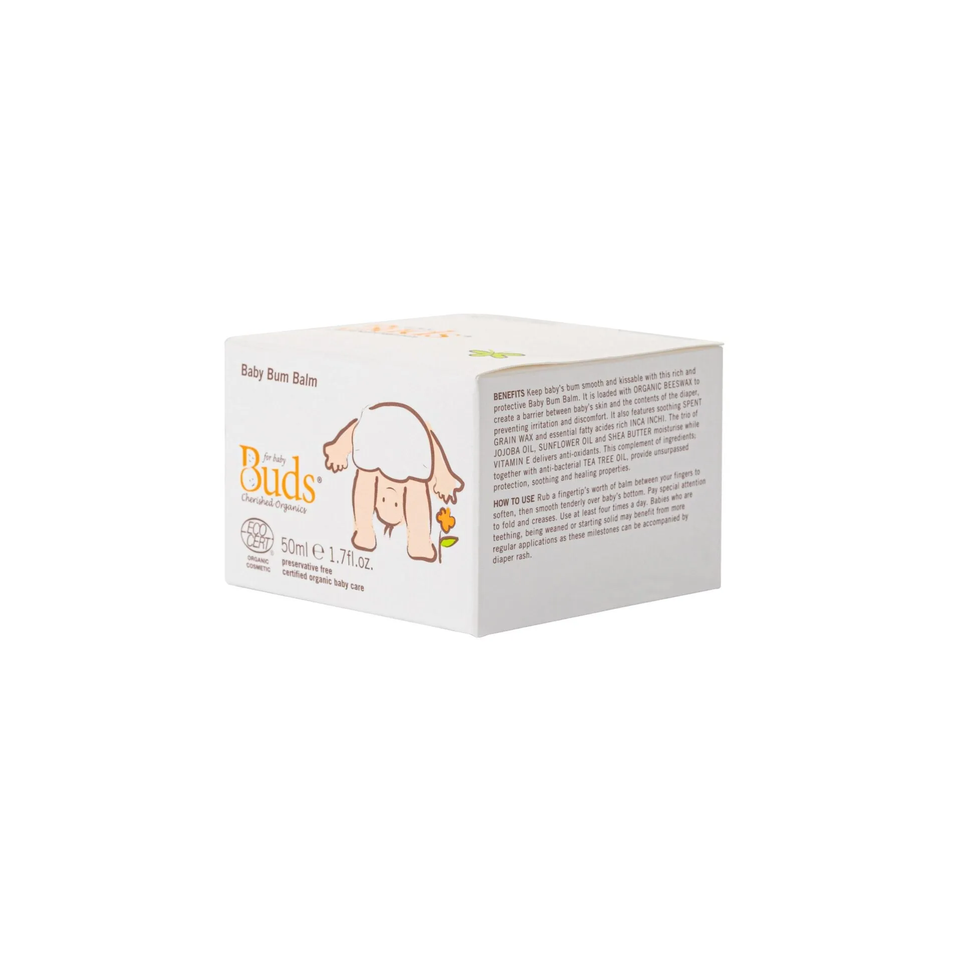 Buds Baby Bum Balm 50ml