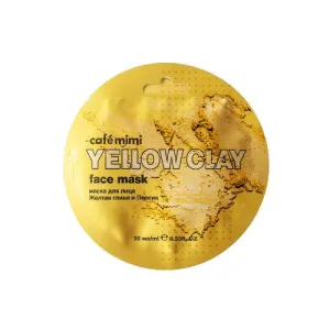 Cafe Mimi Yellow Clay And Peach Face Mask 10 ML
