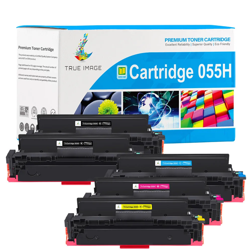 Canon 055H Toner Set | Compatible Canon MF741Cdw MF745Cdw MF746Cdw LBP664Cdw Canon MF743Cdw Toner Cartridge