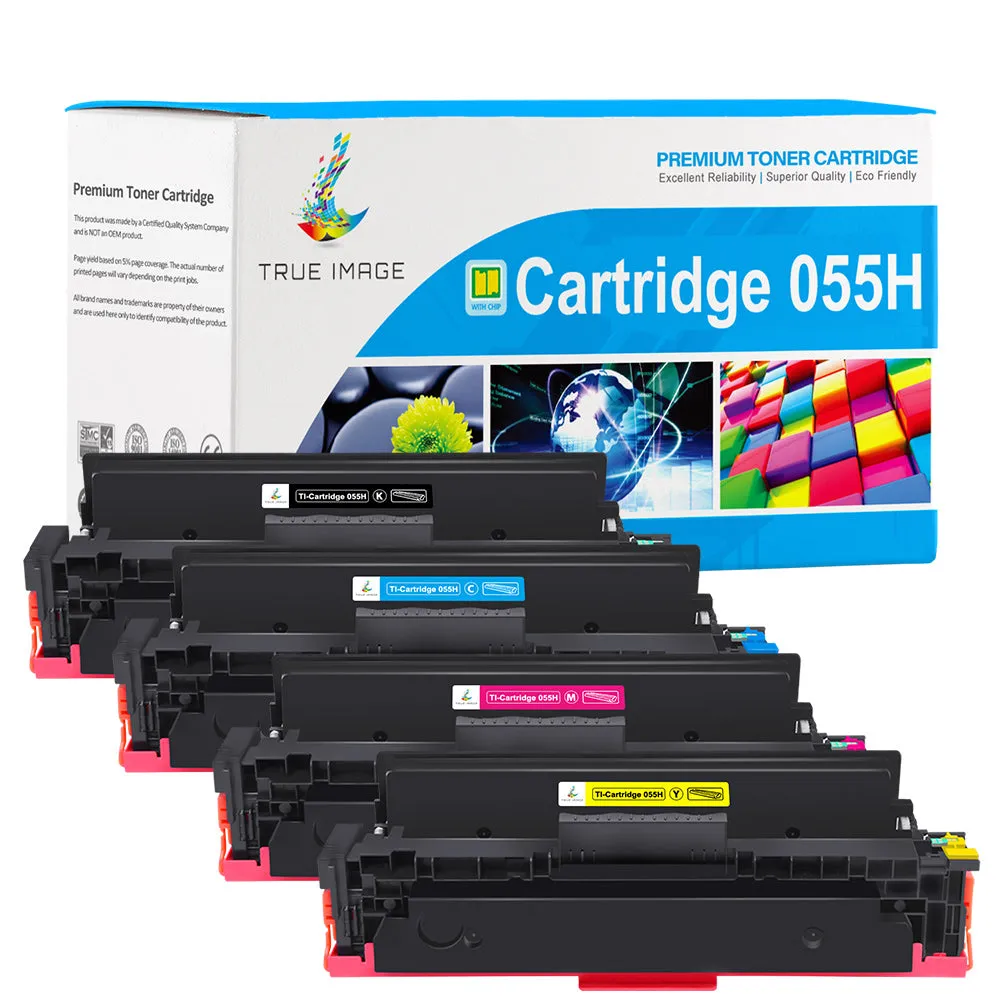 Canon 055H Toner Set | Compatible Canon MF741Cdw MF745Cdw MF746Cdw LBP664Cdw Canon MF743Cdw Toner Cartridge