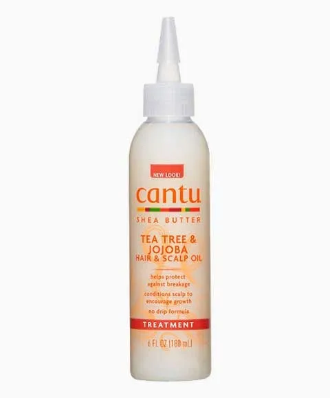 Cantu Shea Butter Tea Tree And Jojoba Hair And Scalp Oil 180ml