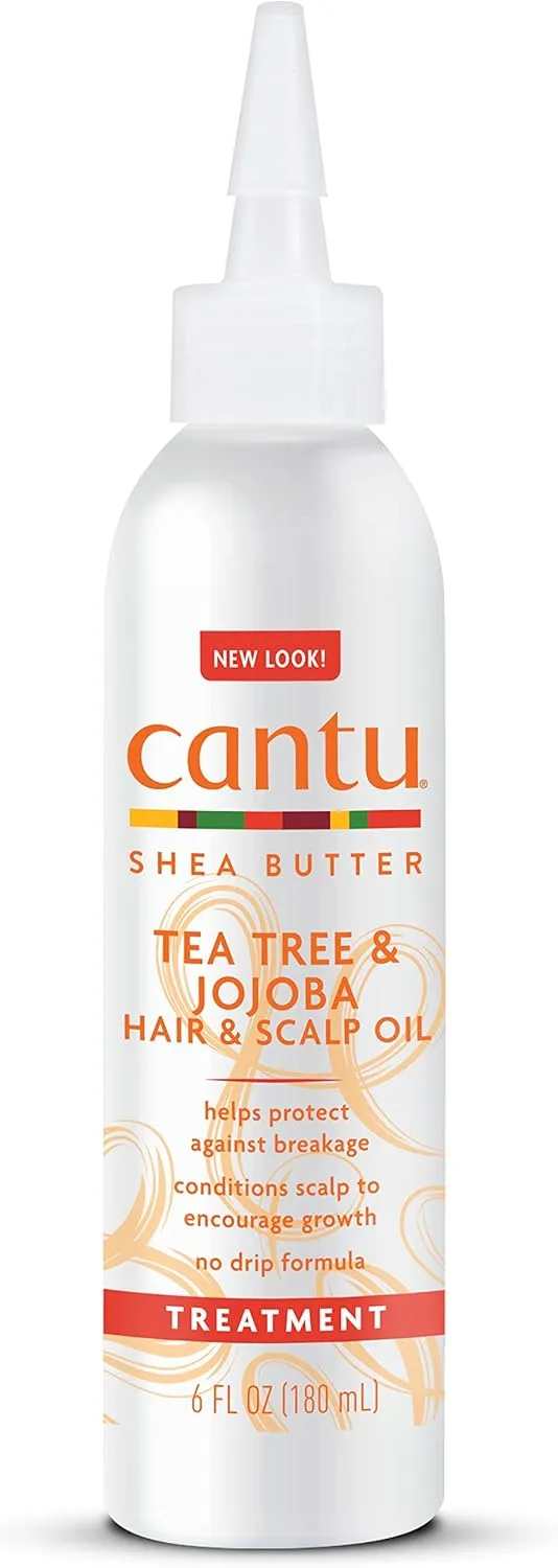Cantu Shea Butter Tea Tree And Jojoba Hair And Scalp Oil 180ml